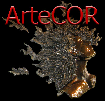 ArteCOR - Corinna Strickler, Skulpturen. Werke in Ton, Speckstein, Gips, verschiedensten Farbmaterialien und Substanzen. Fragmente, Reliefs, Figrliches, Abstraktes und mehr.